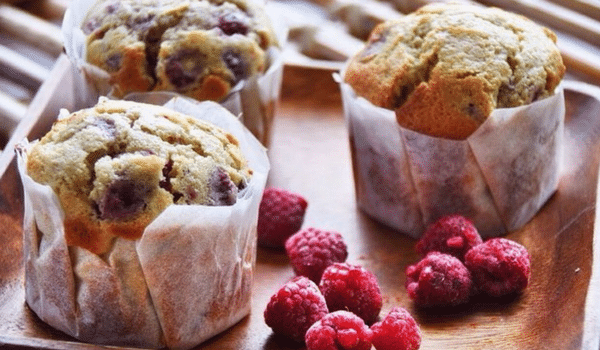 Raspberry Muffins