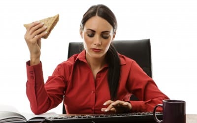 Is Eating At Your Desk Making You Fat?