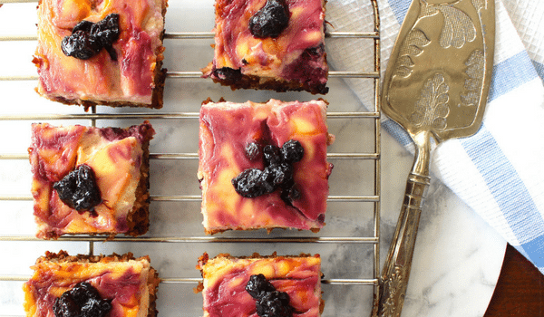 Yoghurt Blueberry Cheesecake