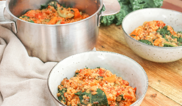 Lentil, Kale & Quinoa Soup