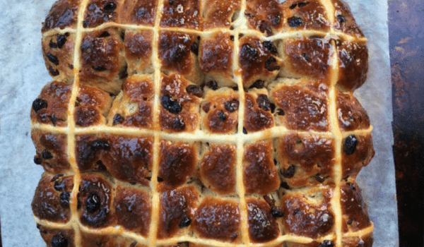 Healthy Hot Cross Buns