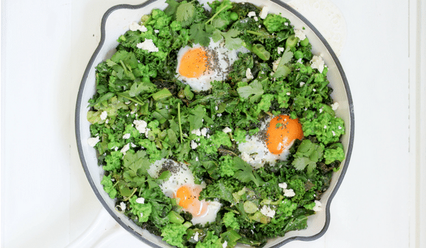 Nutrient Loaded Green Shakshuka