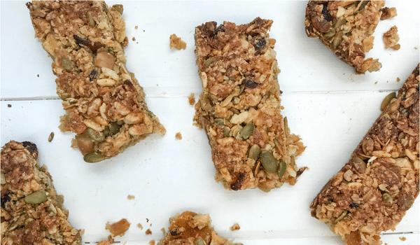 Apple & Apricot Granola Bars