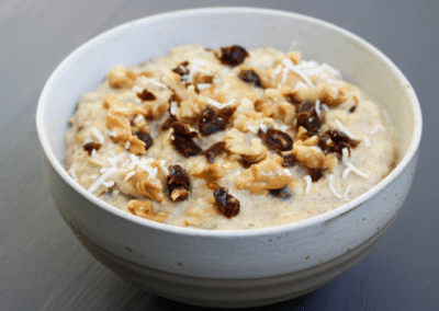 Peanut Butter & Date Porridge