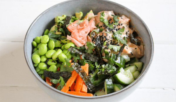 10 Minute Hawaiian Poke Bowl