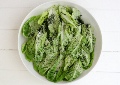 Crunchy Cos Lettuce Salad