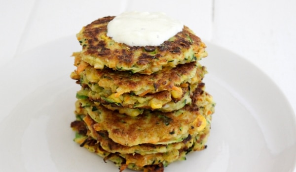 Halloumi & Corn Fritters