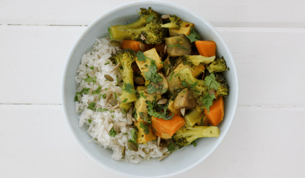 Thai Green Tofu Curry