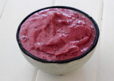 Gut Loving Berry Smoothie Bowl