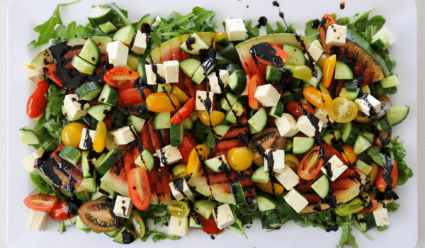 Chargrilled Watermelon & Feta Salad