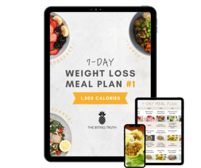 Weight Loss Meal Plan