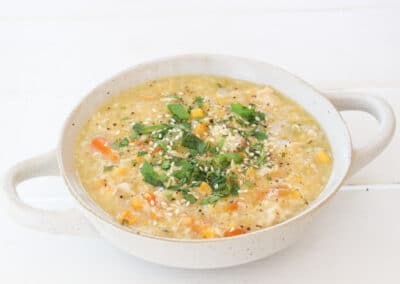 Warming Chicken & Corn Soup