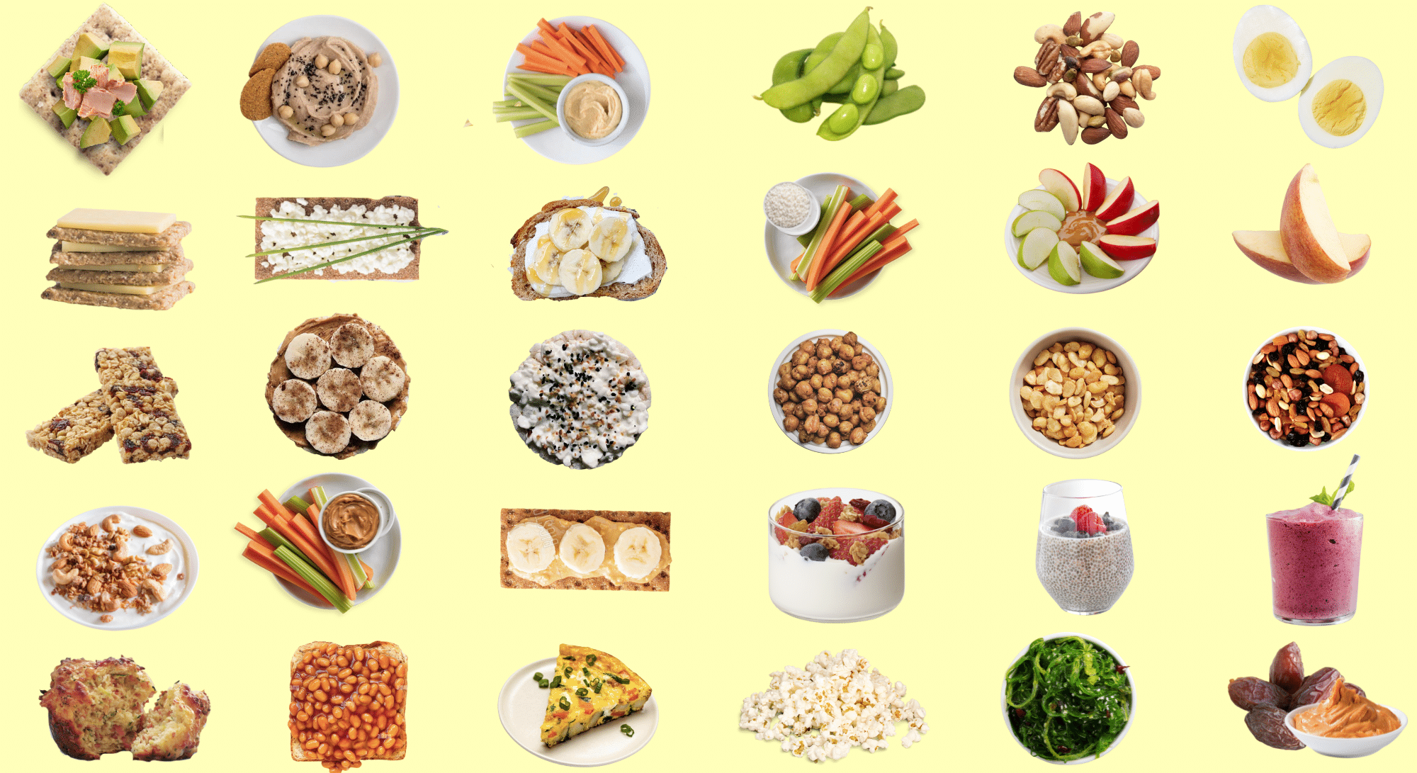 30 Healthy Snack Ideas The Biting Truth